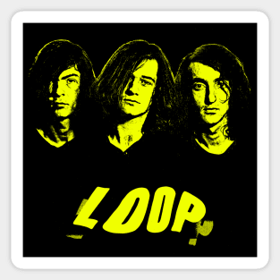 LOOP -------- Original Psychedelic Fan Design Sticker